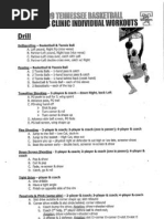 Bruce Pearl Pat Summitt 2009 Clinic Notes