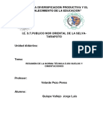 Resumen de La Norma Técnica E.050 Suelos y Cimentaciones