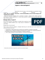 Energia Eólica, Vantagens e Desvantagens! - Mundo Da Elétrica