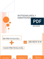 Biotecnología y Nanotecnología