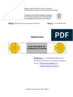Electronique de Puissance Avancee PDF