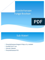 Kuliah 3 Penyederhanaan Fungsi Boolean