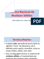 11. Política Nacional de Resíduos Sólidos.2017