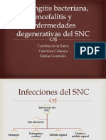 Meningitis Bacteriana, Encefalitis y Enfermedades Degenerativas Del