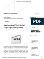 Cara Download File Di Scribd Tanpa Login Dan Uploading
