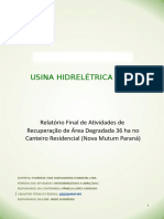 RELATORIO FINAL Nov A Abril 36 Ha - Consideraçoes