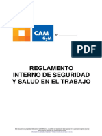 Reglamento Interno SST CAM PERU PDF