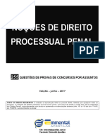 8 EA CQ Nocoes de Direito Processual Penal PC-MS Agente Demonstracao