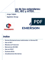 Overview de Estandares NEC IEC ATEX - 2013