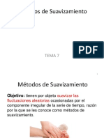 Tema 7 - Métodos de Suavizamiento