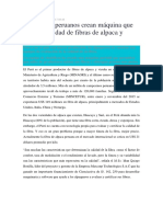 Maquina Peruano para Medir Finura de Fibra