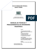 Manual de Técnicas y Procedimientos de Enfermería Pediátrica