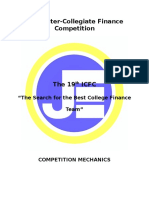 19th ICFC Rules & Mechanics-Elimination Round