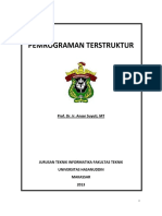 Pemrograman Terstruktur (Bahasa C) PDF