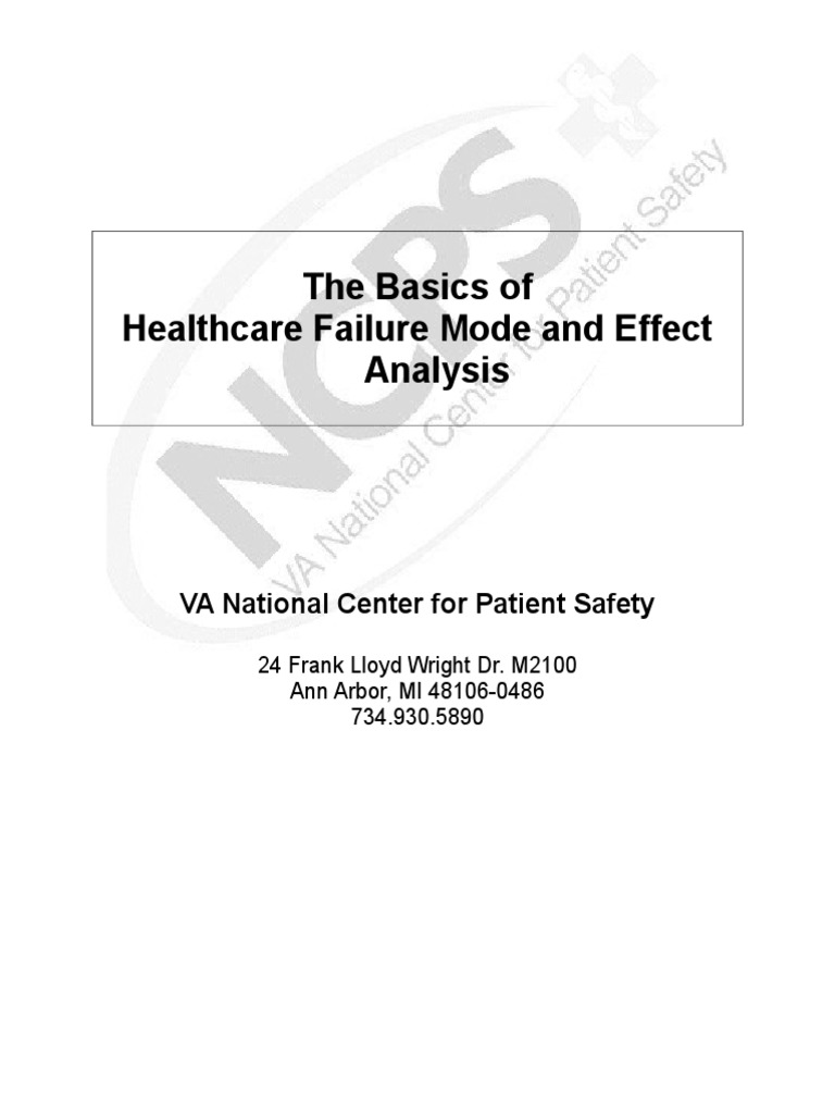 Healthcare Failure Mode Analysis Guide | PDF | Technology & Engineering