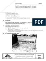 Cable Trench Installation Guide