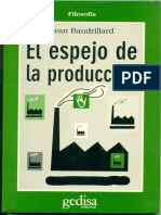 Baudrillard El Concepto de Trabajo PDF