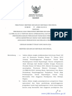 PMK No 10 Tahun 2016 Pengadaan Tanah (Perubahan 1) PDF