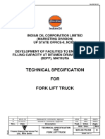 Job Specific A I On For Forklift