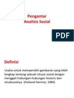 Analisis Sosial