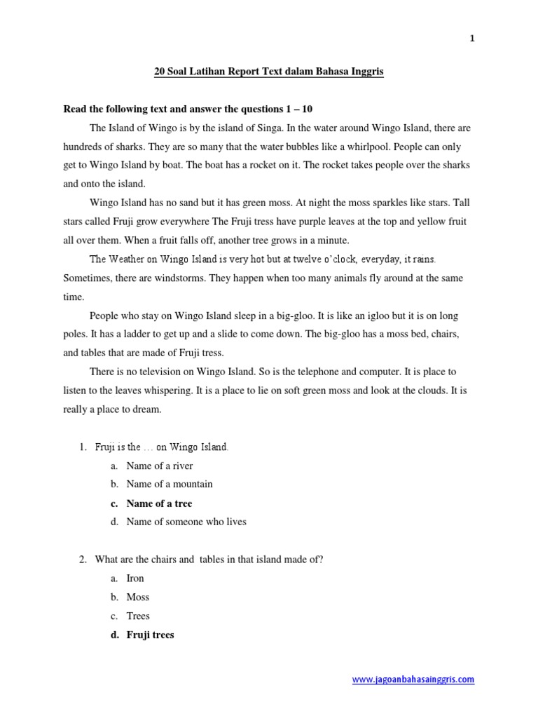 20 Soal Latihan Report Text Dalam Bahasa Inggris Giraffe Bacteria