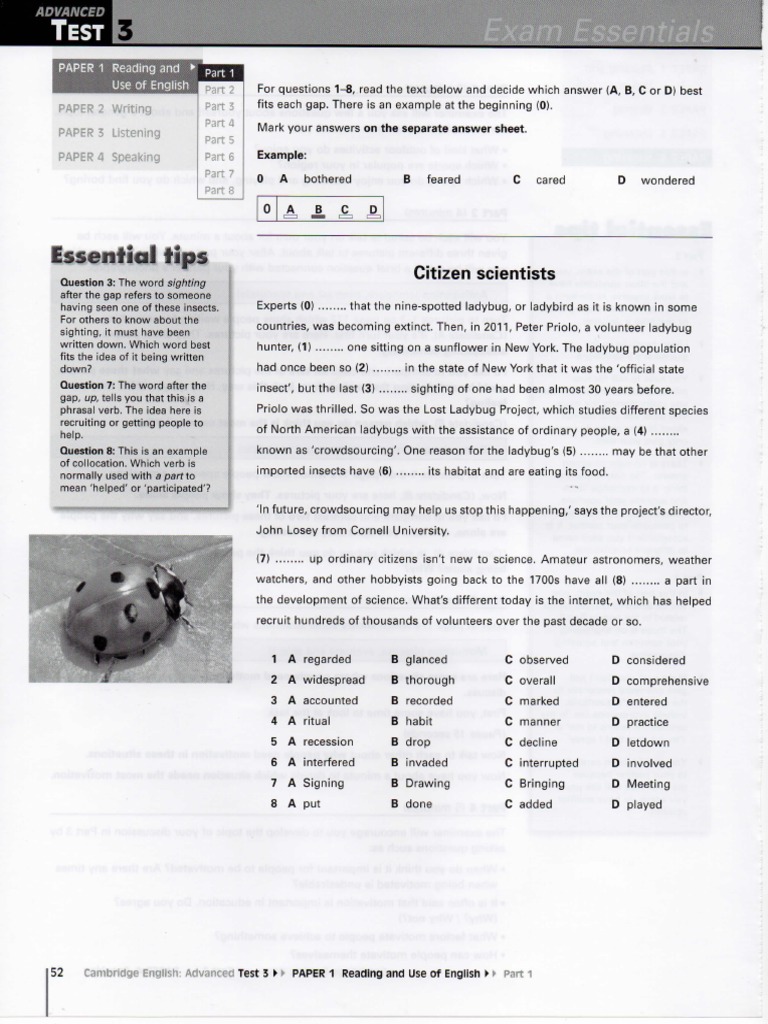 cae test 3