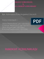 Hakikat Komunikasi