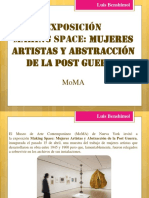 Making Space, Mujeres Artistas y Abstracción de La Postguerra