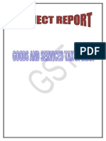 Project Report GST PDF