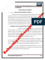 A Project Report On Financial Ratio Analysis of Sri Halsidhnath S.S.K LTD Nipani PDF