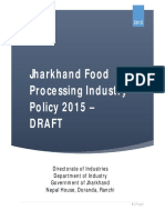 Jharkhand Food Processing Industries Policies 2015- Draft (1).pdf