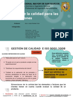 Gestion de La Calidad para Las Exportaciones