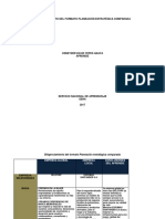 Diligenciamiento Del Formato Planeación Estratégica Comparada