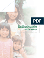 Plan de Ocupación Territorial Del Departamento Autónomo de Santa Cruz PDF