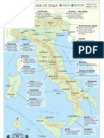 Italian Wine Region Map