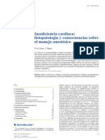 2016 - Insuficiencia Cardíaca - Fisiopatología y Consecuencias Sobre El Manejo Anestésico PDF