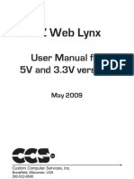 EZ Web Lynx: User Manual For 5V and 3.3V Versions