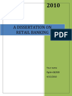 A Dissertation Report On