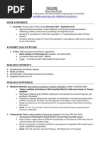 CV Vamsi PDF