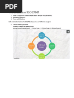 The Structure of ISO 27001