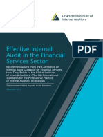 Effective Internal Audit Financial UK