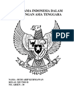 Kerjasama Indonesia Dalam Lingkungan Asia Tenggara