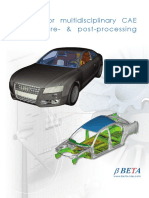 For Multidisciplinary CAE Pre-& Post-Processing: Software Systems Pioneering