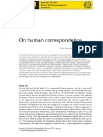 Ingold 2017 On Human Correspondence Journal of The Royal Anthropological Institute