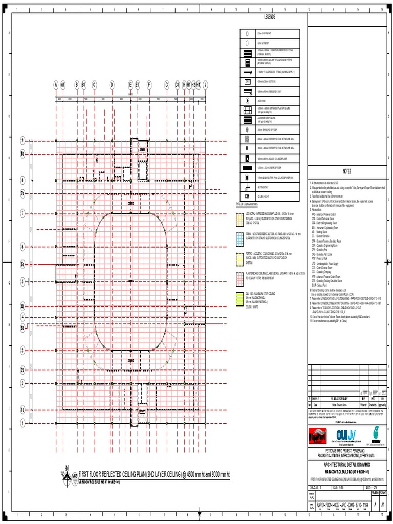 Architectural Ceiling Plan Guide | PDF | Building Engineering ...