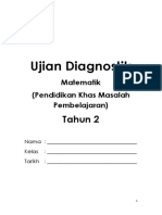 Ujian Diagnostik Matematik Tahun 2