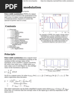 Pulse Width Modulation