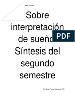 Sobre Interpretación de Sueño