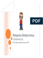 BSI10-PesquisaOperacional-Aula001 Introducao PDF
