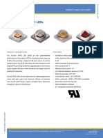 Cree Xlamp Xp-E2 Leds: Product Description Features